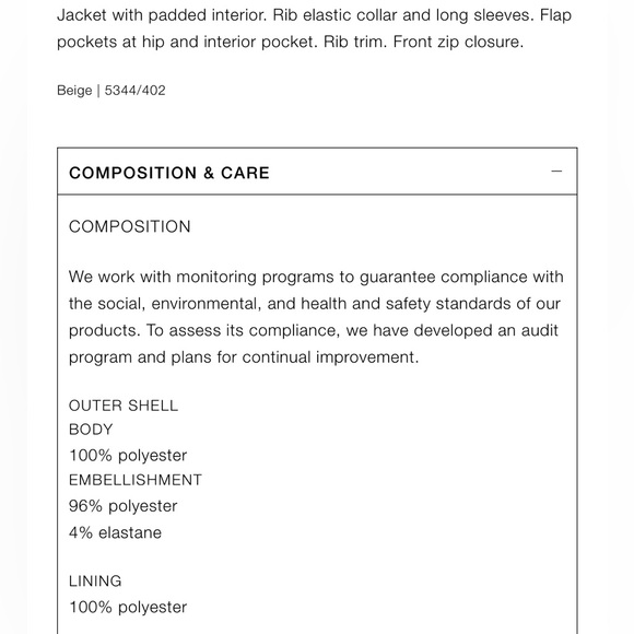 New Zara Men Bomber Jacket Coat Top Beige Tan M - Picture 4 of 12